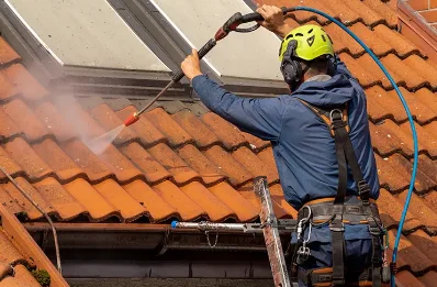 Démoussage et hydrofuge de toiture à Claville